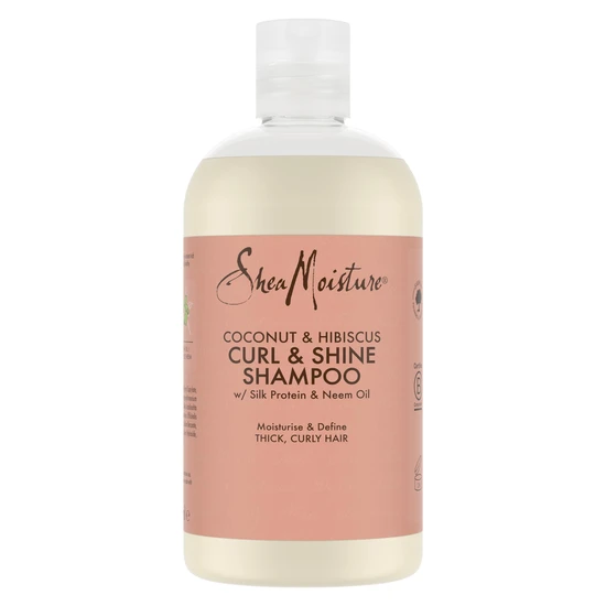 Shea Moisture Coconut & Hibiscus Curl & Shine Shampoo 379ml