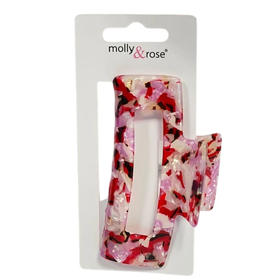 Molly And Rose Assorted Print Rectangle Clamp 9509