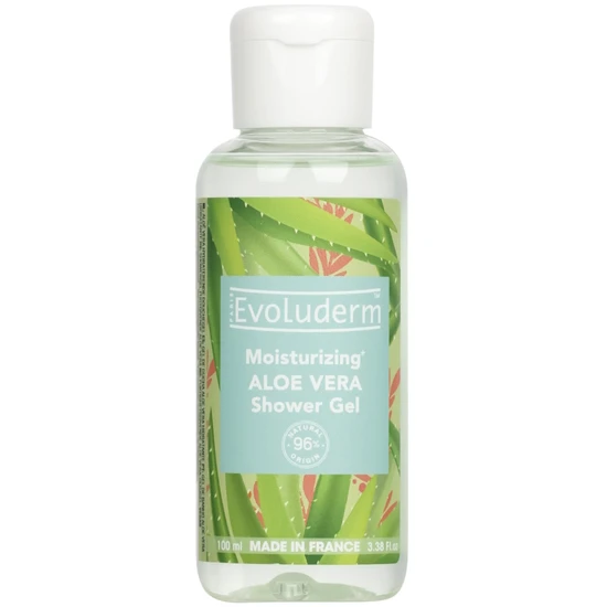 Evoluderm Moisturising Aloe Vera Shower Gel 100ml