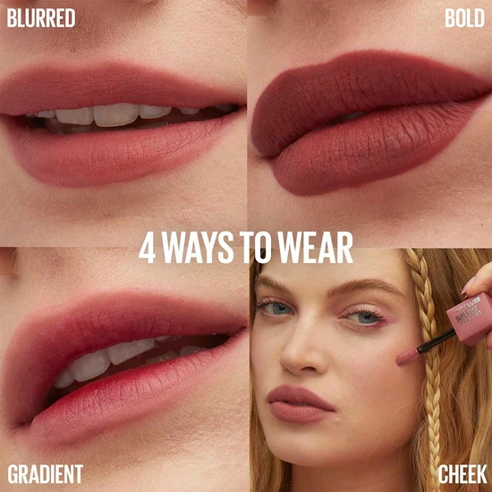 Maybelline Super Stay Teddy Tint 40 Petalcore
