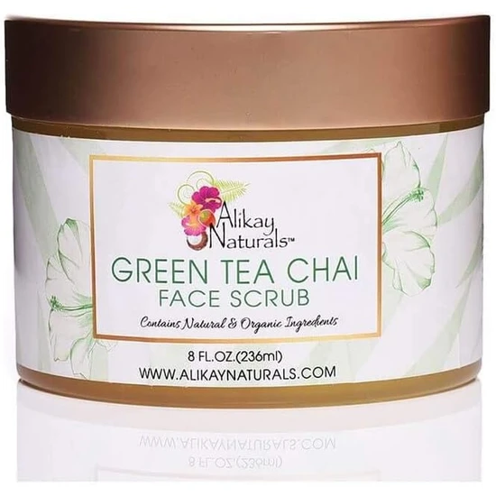 Alikay Naturals Green Tea Chai Face Scrub 236ml