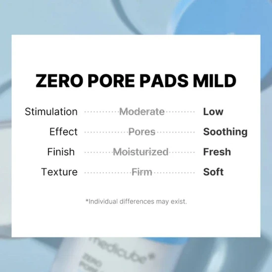 Medicube Zero Pore Pads Mild 70 pads