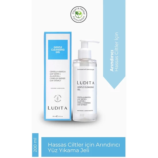 Ludita Niacinamide Cleansing Gel 200ml