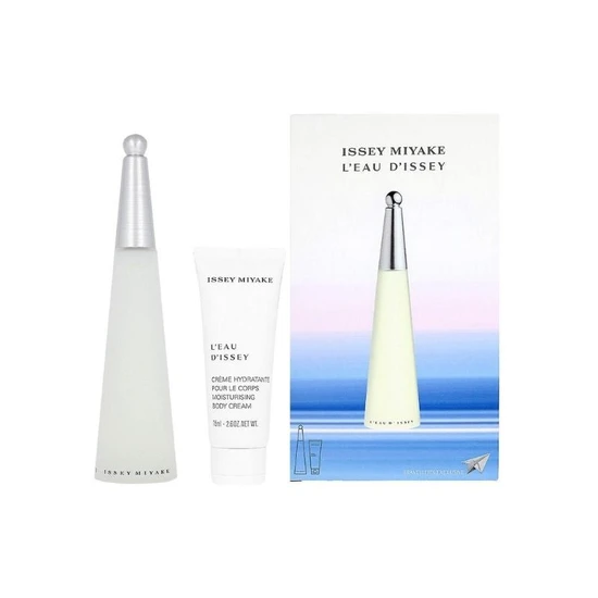 Issey Miyake L'eau d'Issey Gift Set Eau De Toilette 100ml + Body Lotion 75ml