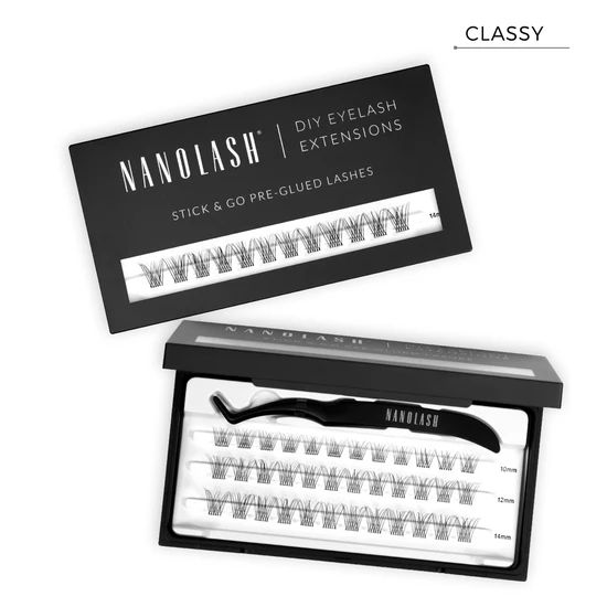 Nanobrow Nanolash Stick & Go Pre-glued Lashes Classy