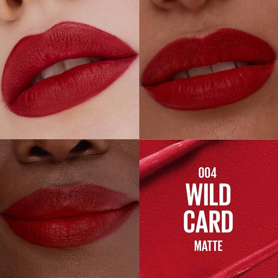 Maybelline Moisturising Serum Matte Lipstick 004 Wild Card