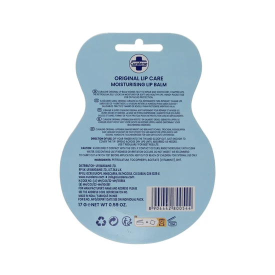 Curalene Original Moisturising Lip Balm 17g