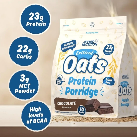 Applied Nutrition Critical Oats Protein Porridge Chocolate 600g