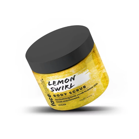 Face Facts Lemon Swirl Body Scrub 400g