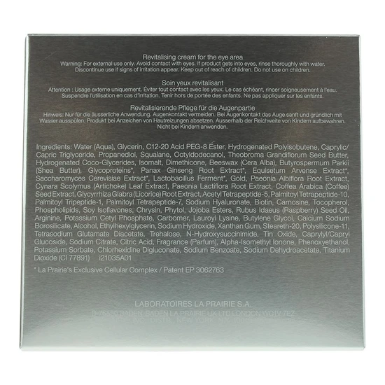 La Prairie Pure Gold Radiance Eye Cream 20ml