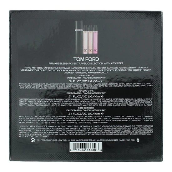 Tom Ford Roses Collection Eau De Parfum 3 x 10ml