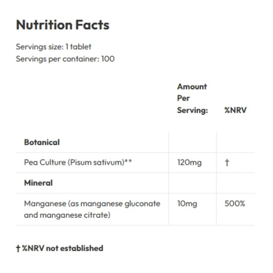 Biotics Research Mn-Zyme 10mg, 100 Tablets