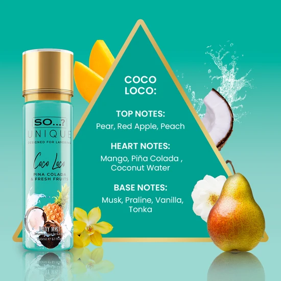 SO...? Unique Coco Loco Body Mist 150ml