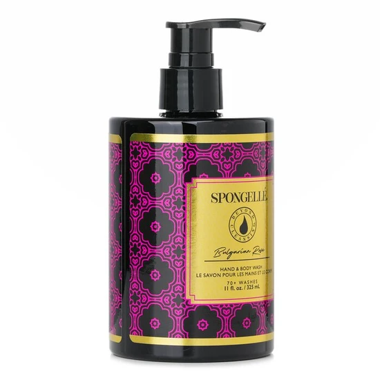 Spongelle Hand & Body Wash Bulgarian Rose 325ml