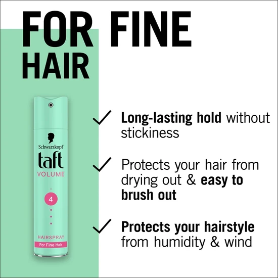 Schwarzkopf Taft Volume Hairspray 250ml