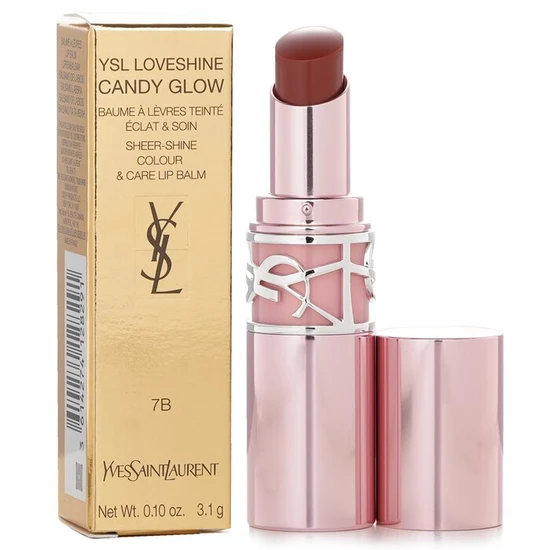 Yves Saint Laurent LoveShine Candy Glow Lip Blam 7B Nude Pleasure