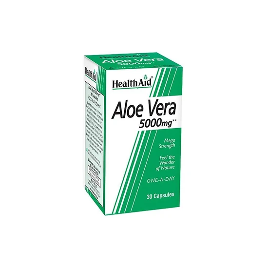 Health Aid Aloe Vera 5000mg Capsules 30 Capsules