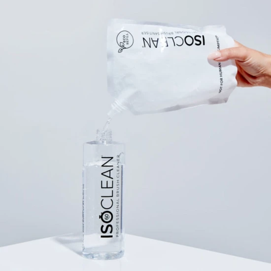 ISOCLEAN Makeup Brush Cleaner Eco Refill Pouch 165ml