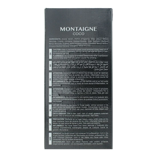 Maison Alhambra Montaigne Coco Eau De Parfum 100ml