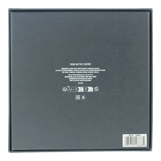 Abercrombie & Fitch Fierce Gift Set: Eau De Cologne 100ml Eau De Cologne 10ml 2 Piece