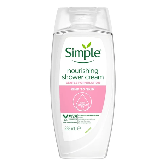 Simple Nourishing Shower Cream 225ml