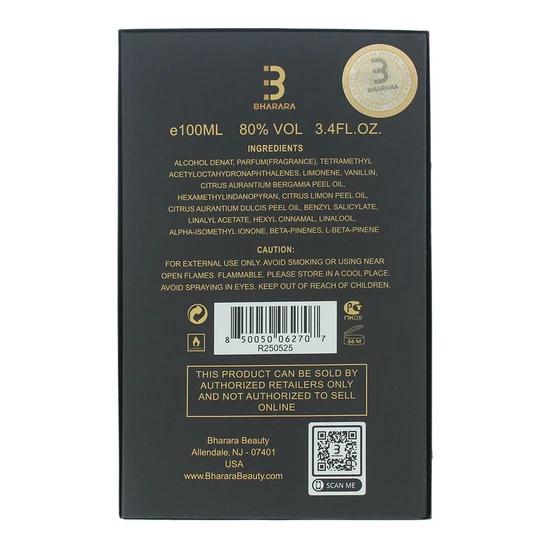 Bharara King Soleil Eau De Parfum 100ml