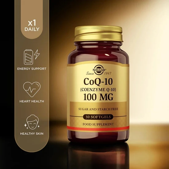 Solgar CoQ-10 100mg Softgels 30 Softgels