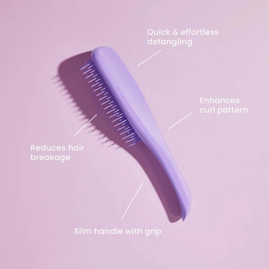 Tangle Teezer The Ultimate Detangler Naturally Curly Brush Purple Passion
