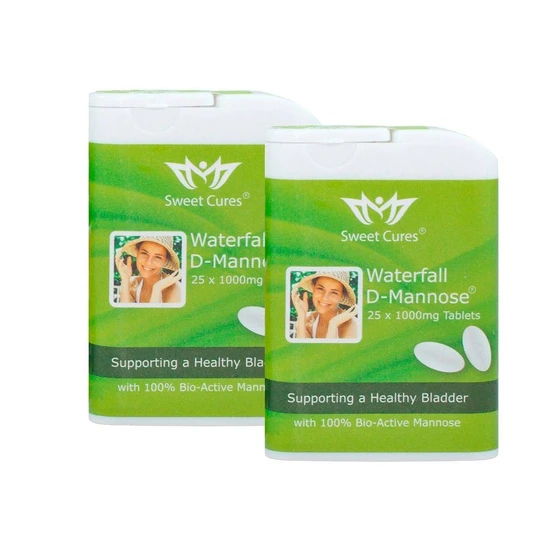 SC Nutra Waterfall D-Mannose 1000mg Tablets 50 Tablets