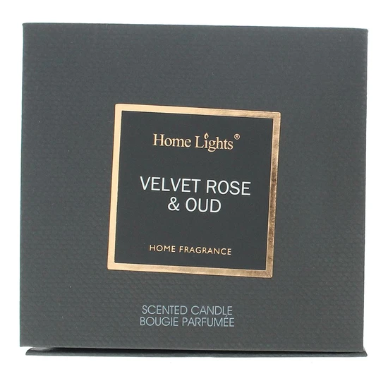 Home Lights Velvet Rose & Oud Candle 215g