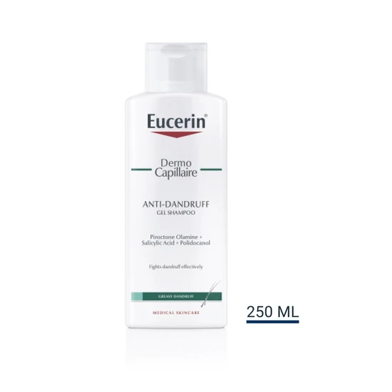 Eucerin DermoCapillaire Anti-Dandruff Gel Shampoo 250ml