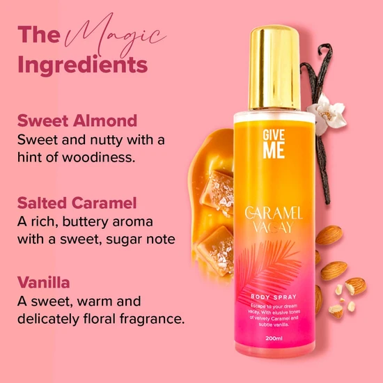 Give Me Caramel Vacay Body Spray
