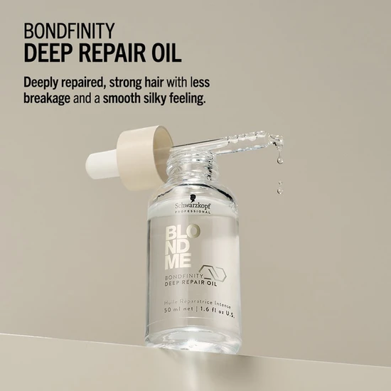 Schwarzkopf BlondMe Bondfinity Deep Repair Hair Oil 50ml
