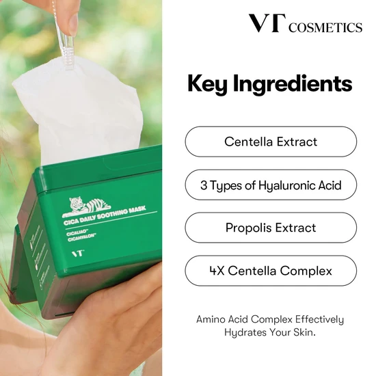 VT COSMETICS CICA Daily Soothing Mask 350g