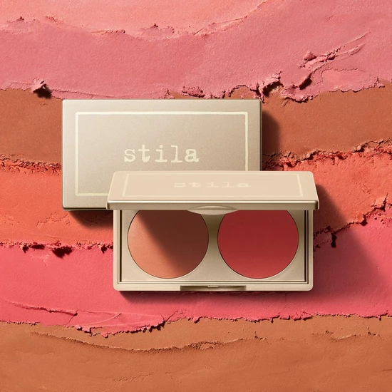 Stila Putty Bronzer & Blush Duo Petunia