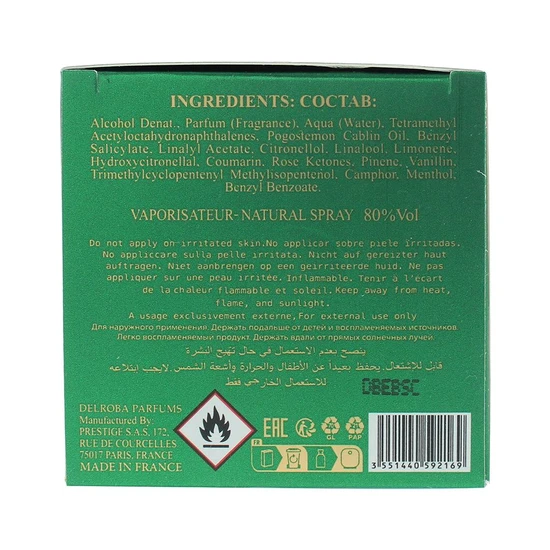 Delroba Emerald Haze Eau De Parfum 100ml