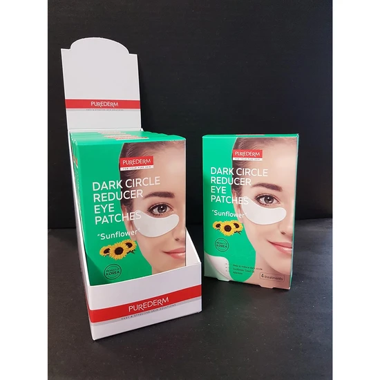 Purederm Dark Circle Reducer Sunflower Eye Patches 4 Sachet