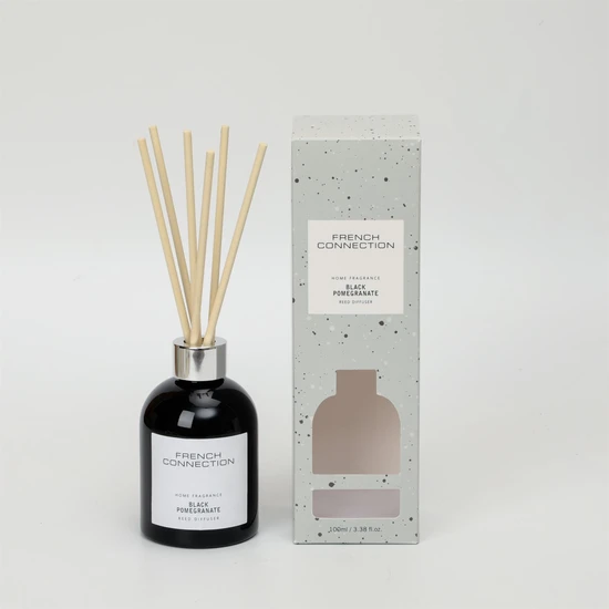 French Connection Black & White Collection Black Pomegranate Diffuser 100ml