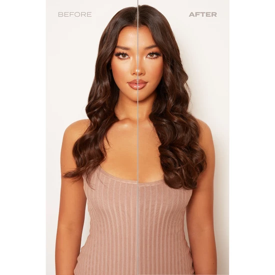 LullaBellz Thick 16" Curly Clip In Hair Extensions 1 Piece