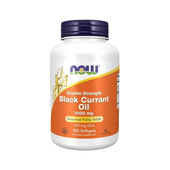 NOW Foods Black Currant Oil, 1000mg Softgels 100 Softgels