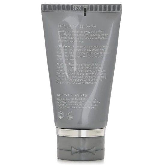 CosMedix Pure Enzymes Cranberry Exfoliating Mask 60g