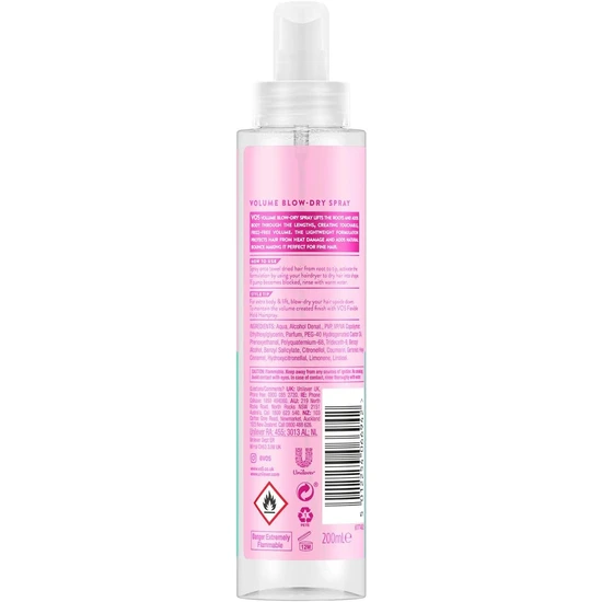 VO5 Volume Blow Dry Spray 200ml