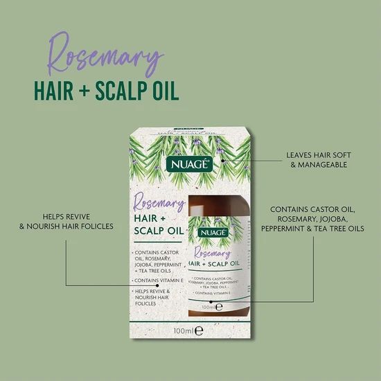 Nuage Rosemary Hair & Scalp Oil 100ml