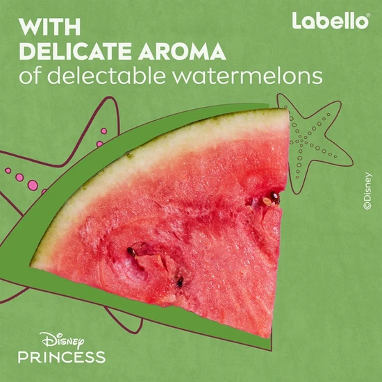Labello Disney Princess Ariel Watermelon Shine Lip Balm 4.8g