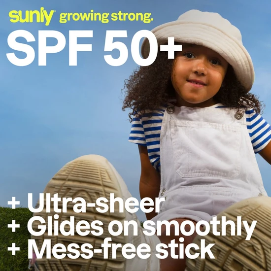 Attitude Kids Sunly Mineral Sunscreen Stick Watermelon & Coco SPF 50 60g
