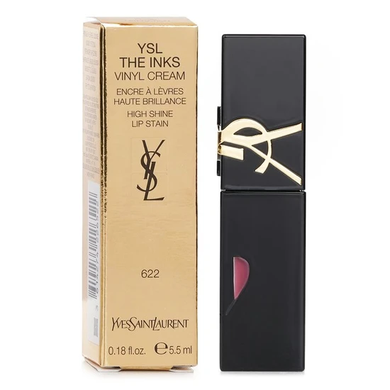 Yves Saint Laurent The Inks Vinyl Cream High Shine Lip Stain 622 Plum Liberation