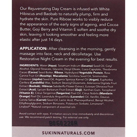 Sukin Purely Ageless Rejuvenating Day Cream 120ml