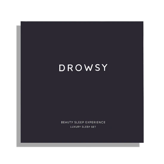 Drowsy Beauty Sleep Experience 1x Sleep Mask, 1x Silk Pillowcase, 1x Carry Pouch & 1x Pillow Spray