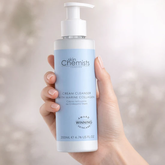 skinChemists Anti-Ageing Foaming Gel Cleanser With Marine Collagen 200ml