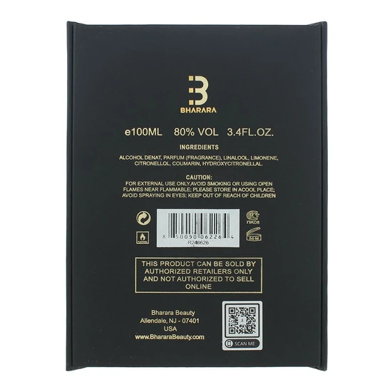 Bharara Onyx Eau De Parfum 100ml